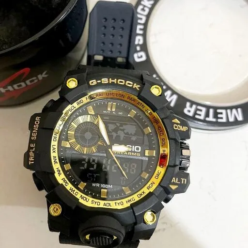 ساعت مچی اسپرت مردانه جیشاک G-shock با جعبه اصلی و ارسال رایگان 