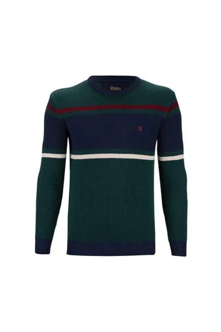 پلیور یقه گرد رینگر فندقی