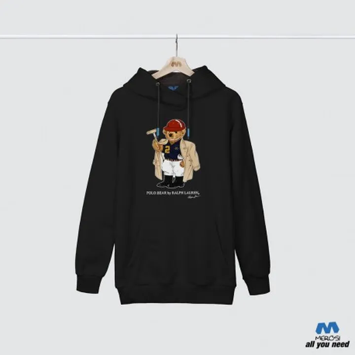 هودی مشکی Polo Bear