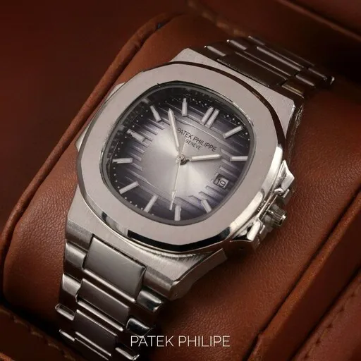 ساعت مچی مردانه پتک فیلیپ Patek philippe  فول استیل موتور ژاپن 