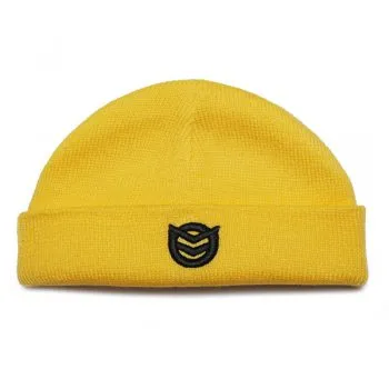 (B046)YELLOW BEANIE HAT