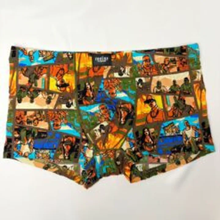 شورت مردانه پادار کولسی طرح GTA