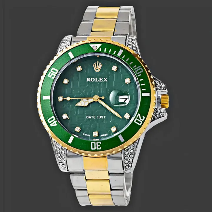 ساعت مچی عقربهای مردانه مدل ساب مارین نگینی 01