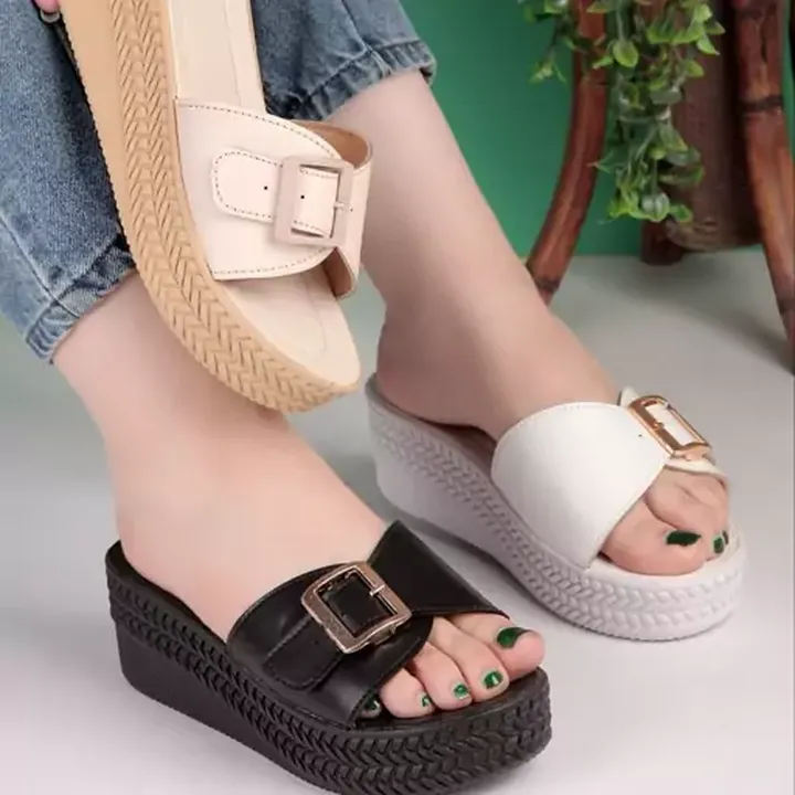 صندل جدید در سه رنگ،لژ پنج سانت،سبک راحت و با کیفیت سایز37تا4