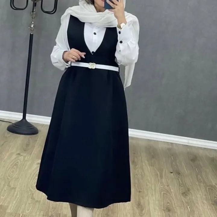 سارافون سایز بزرگ، سارافون بلند زنانه 