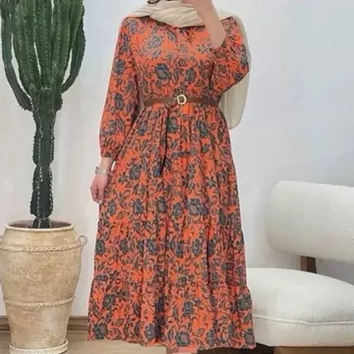 پیراهن ساحلی 1258 جنس بوگاتی اعلا فری سایز 38تا48