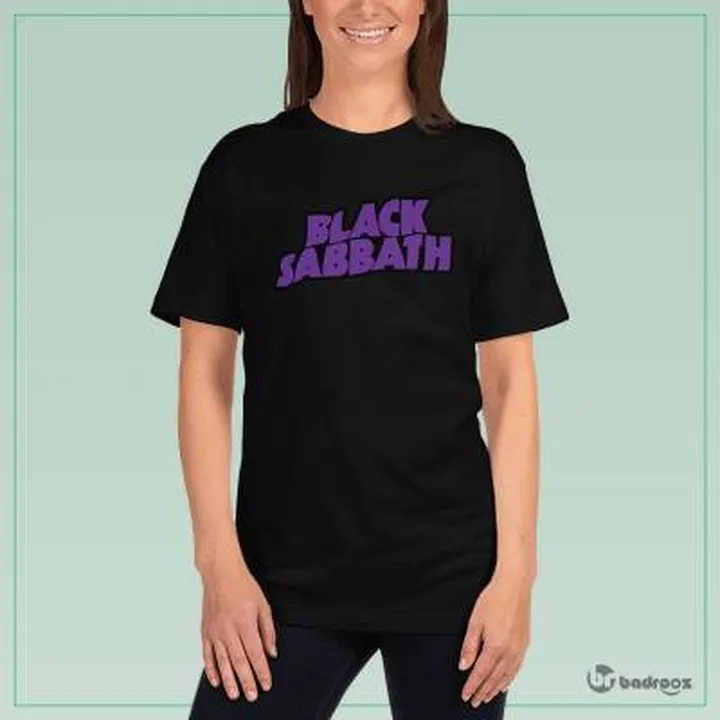 تی شرت زنانه black sabbath بلک سبث