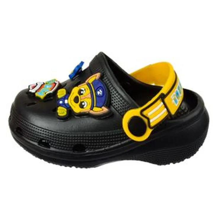 صندل پسرانه مدل سگ نگهبان 3714 رنگ مشکی