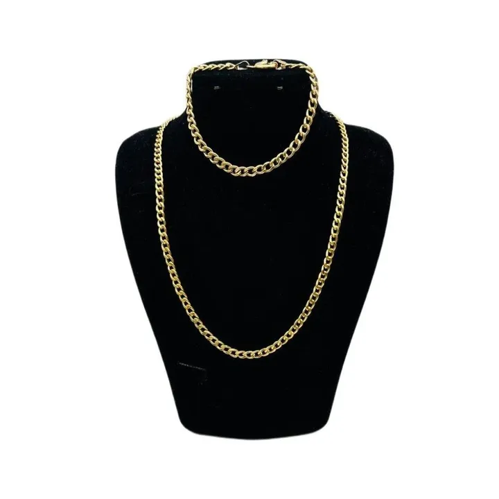 نیم ست طلا 18 عیار زنانه کامک مدل کارتیه