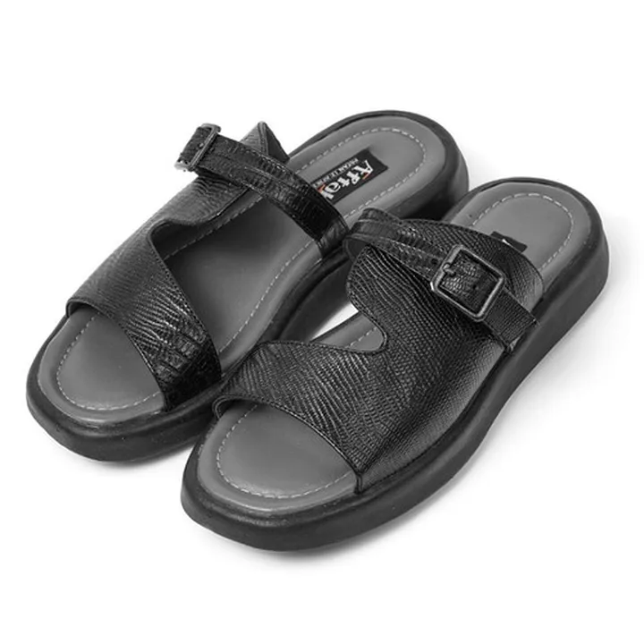 صندل زنانه پاتن چرم مدل BR01