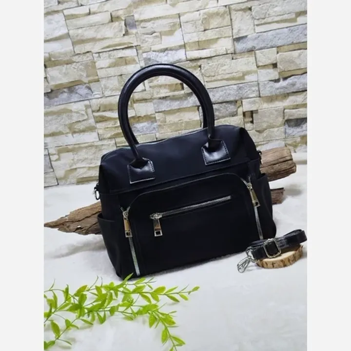 کیف زنانه دستی و دوشی 7جیب رنگ مشکی