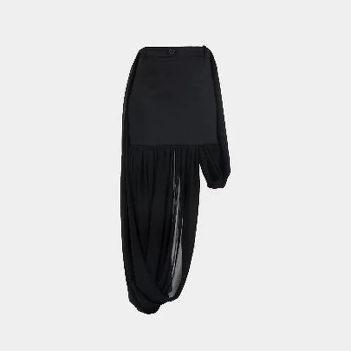 دامن زنانه نا متقارن دراپه