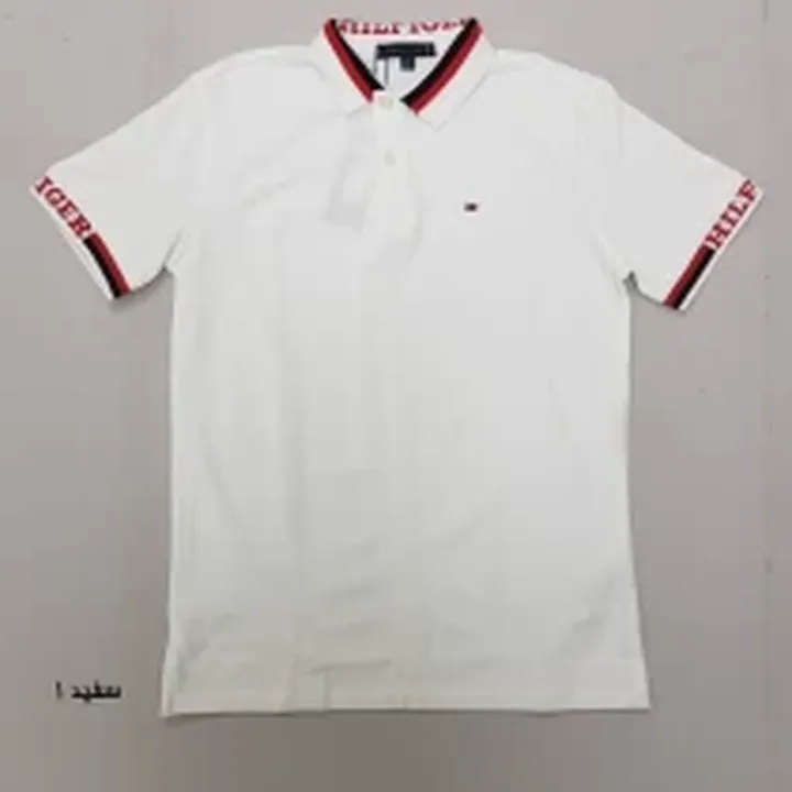 تی شرت یقه دار مردانه 27557 مارک Tommy