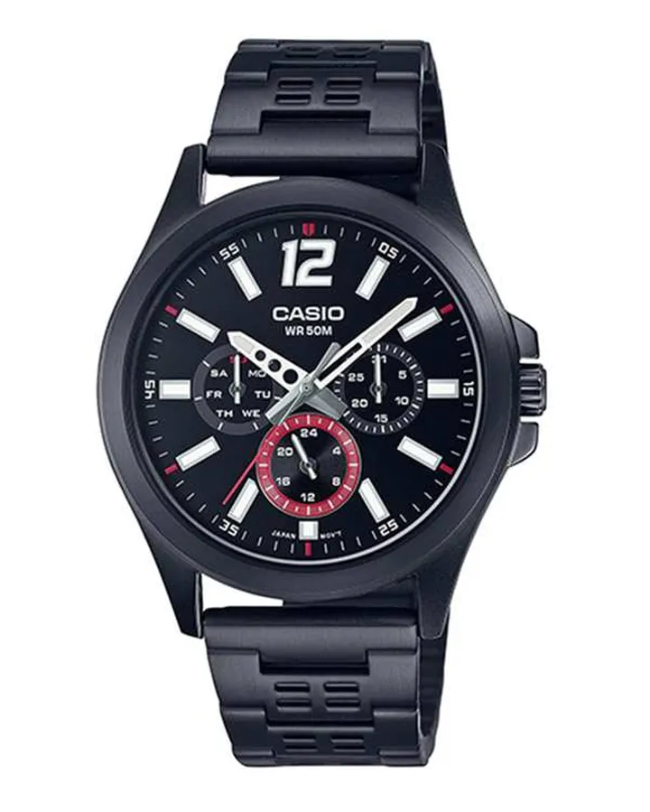 ساعت مچی مردانه عقربه ای کاسیو Casio مدل MTP-E350B-1BVDF