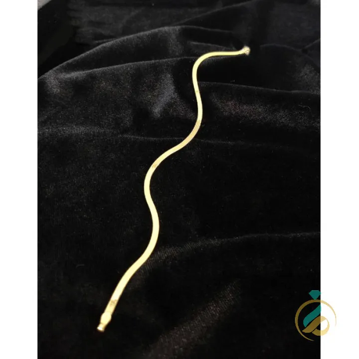 دستبند طلا هرینگبون ظریف