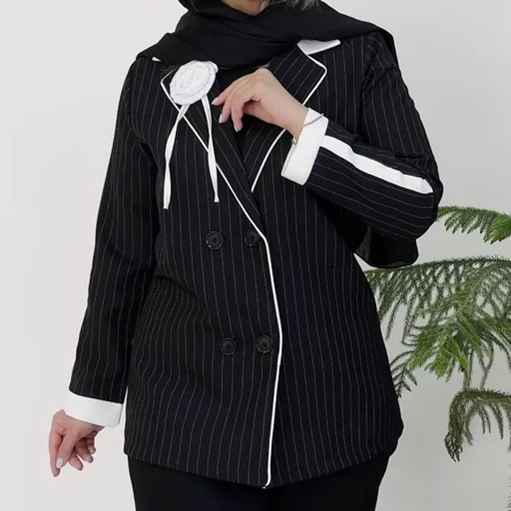 کت دیپلمات ارسال رایگان یقه گل 