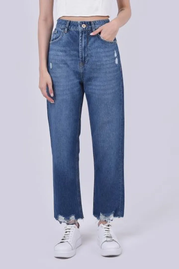 شلوار جین مام