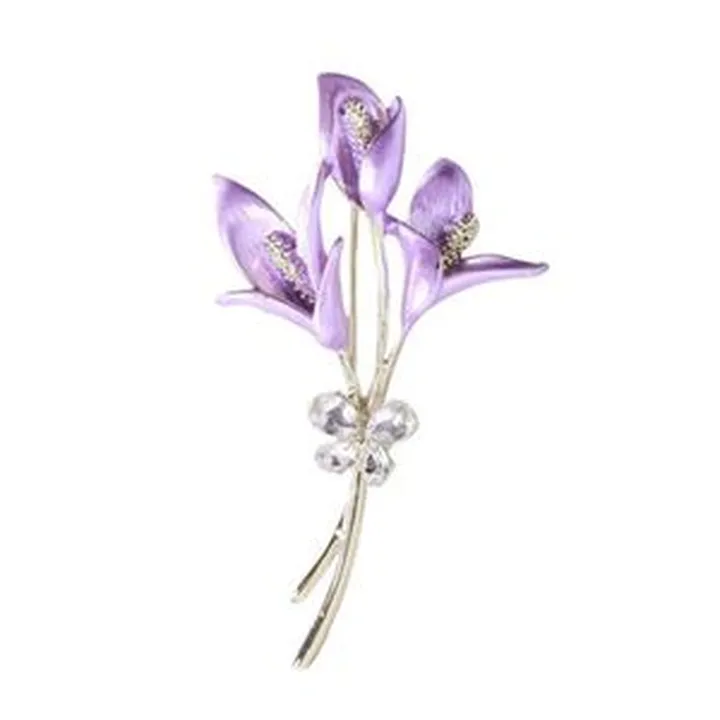 گل سینه زنانه شهر جواهر مدل SJ-BR014-P