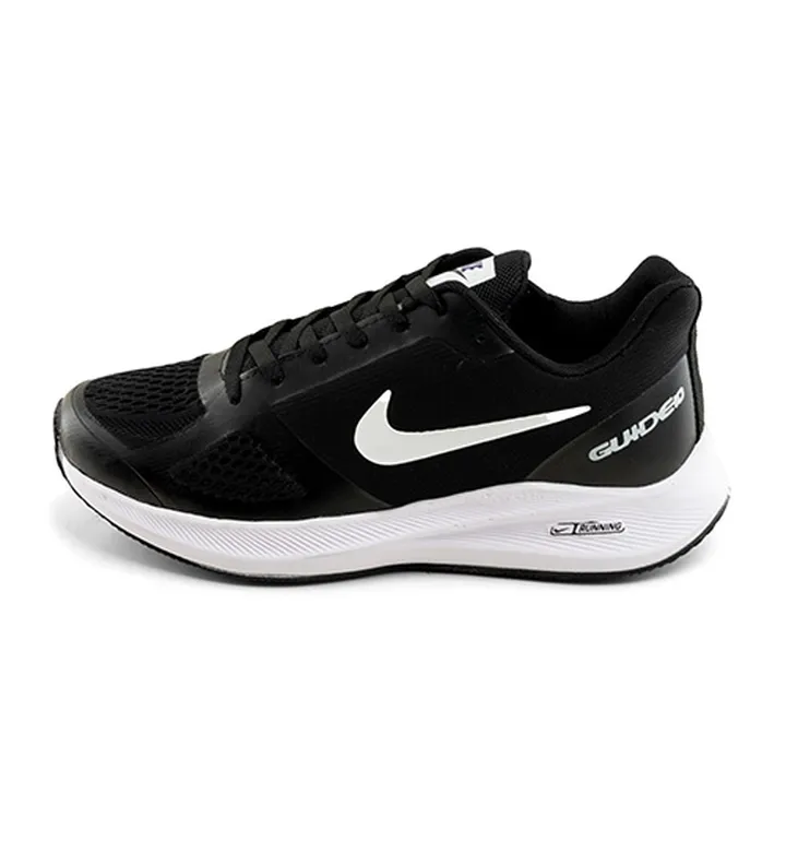کفش اسپرت Nike مردانه مشکی پیاده روی بندی چرم مصنوعی