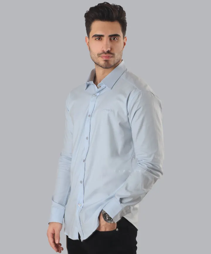 پیراهن مردانه آستین بلند ساده 0671