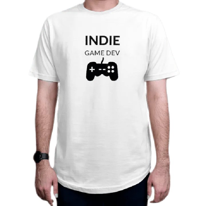 تیشرت برنامه نویسی طرح Indie Game Dev