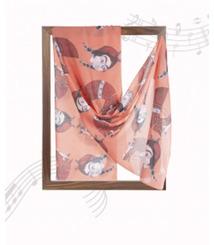 شال  زنانه دوپود مدل 4306674317854