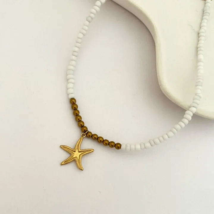 گردنبند تک ستاره کد 310608