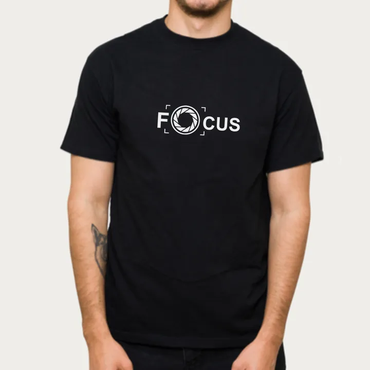 تیشرت ترنگ طرح  focus