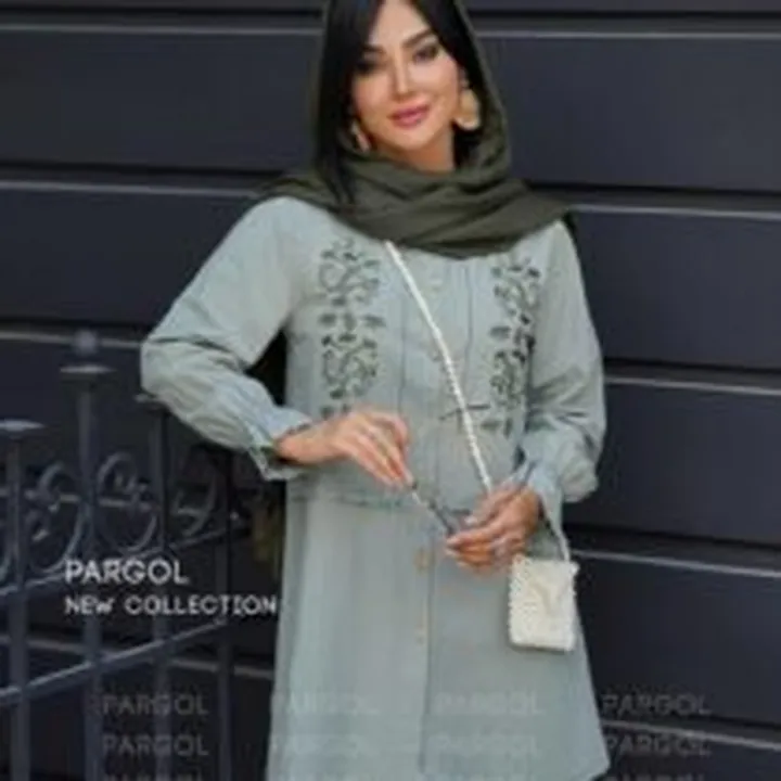 مانتو تابش زیتونی