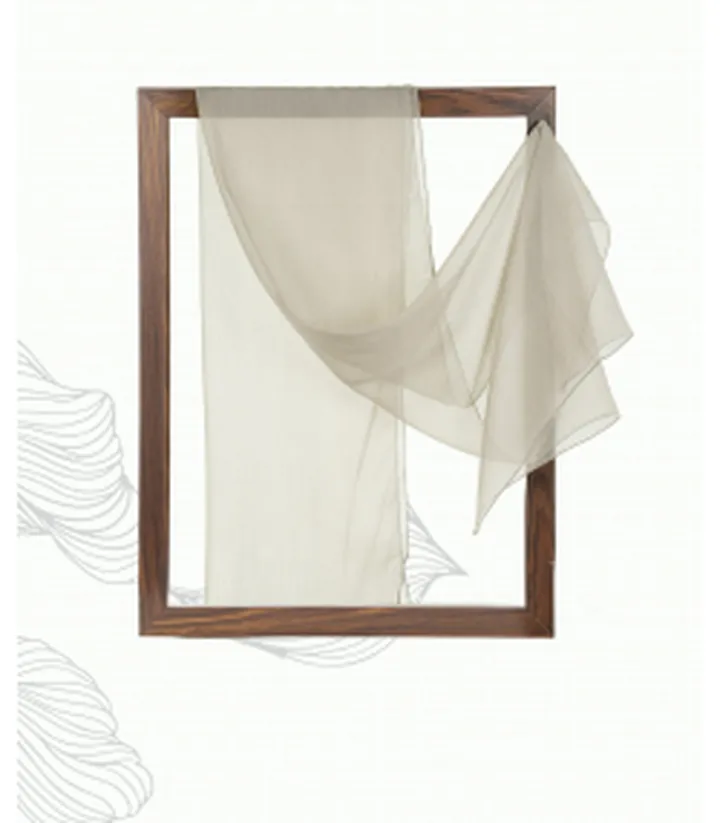 شال حریر زنانه نوولاشال Novella shawl کد 55234
