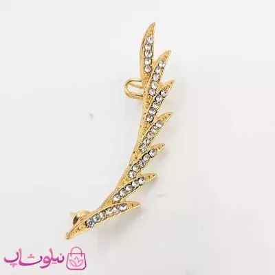 گوشواره لاله گوش طرح شاخه برگ