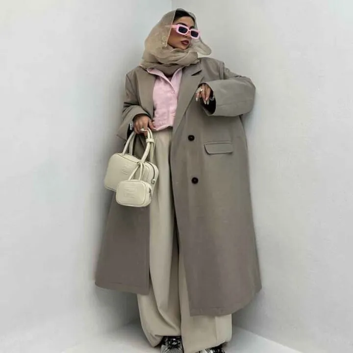 کت بلند 4 دکمه کد 120325