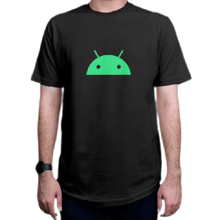 تیشرت برنامه نویسی طرح Android Essential