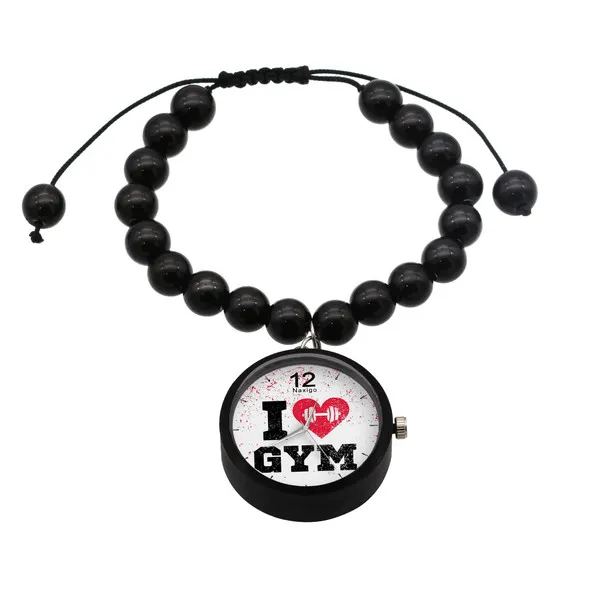 ساعت مچی عقربه ای ناکسیگو مدل I Love Gym کد BF1306...