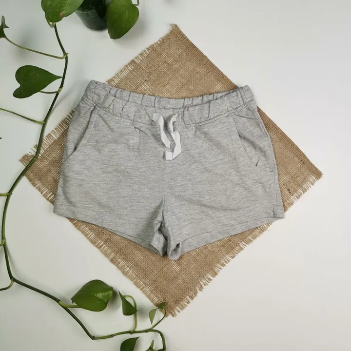 شلوارک نوزادی برند pepperts طرح جیب دار کمربند دار تو دورس طوسی کمرنگ رنگ