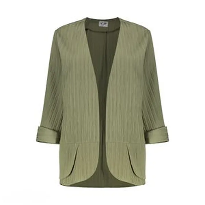 مانتو کتی زنانه مدل ساحل رنگ سبز سدری