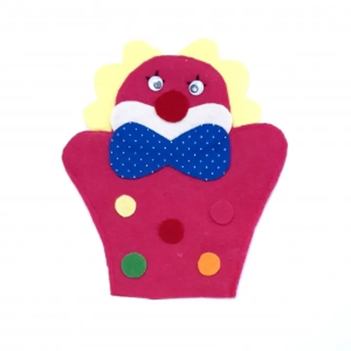 عروسک نمایش دلقک سرخابی