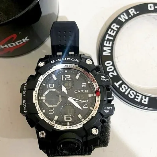 ساعت مچی اسپرت مردانه جیشاک جی شاک G-shock  با جعبه اصلی 