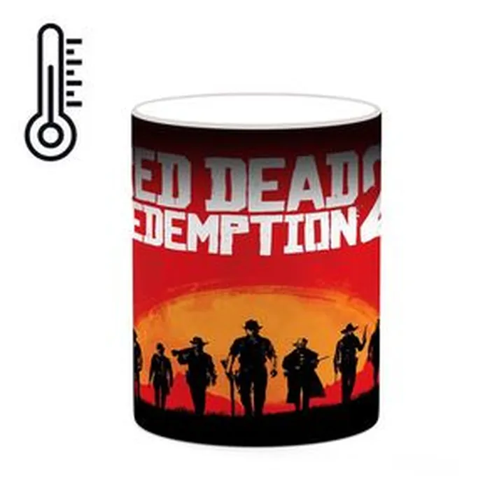 ماگ حرارتی کاکتی مدل بازی رد دد Red Dead Redemption II کد mgh30041