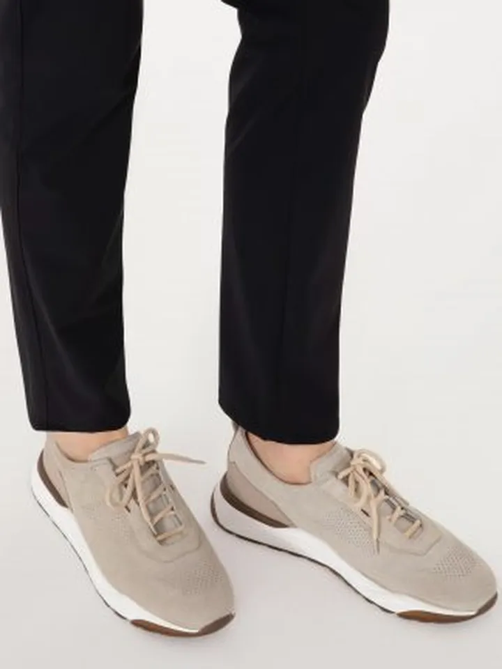 کفش کتانی و اسپرت مردانه بژ پیرکاردین