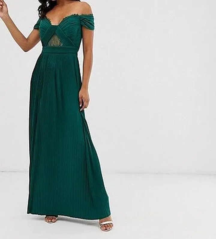 پیراهن زنانه مجلسی برند اروپایی ASOS اورجینال