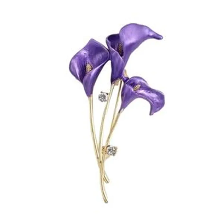 گل سینه زنانه شهر جواهر مدل SJ-BR026-P