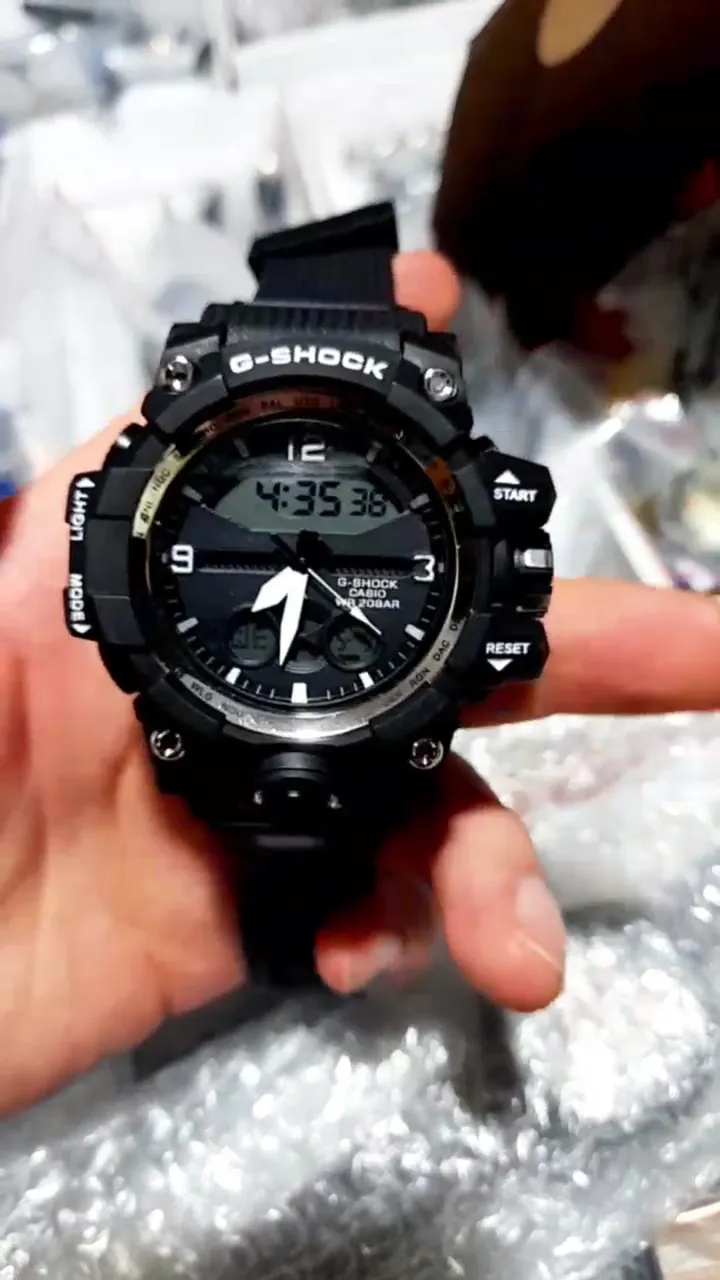 ساعت مچی جیشاک g-shock آنالوگ و دیجیتال 