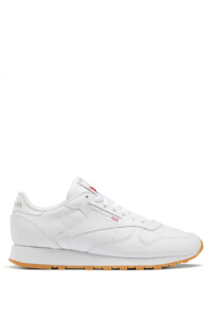 کتونی Reebok CLASSIC LEATHER ست زنانه و مردانه سفید اورجینال ریبوک کد 101423579