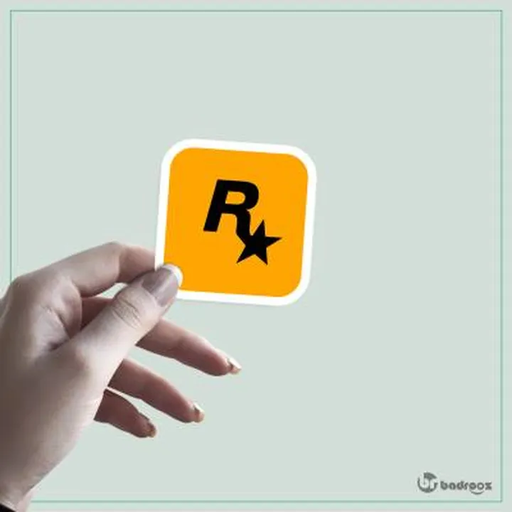 استیکر Rockstar Global