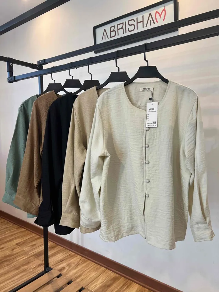 شومیز جلو‌دکمه