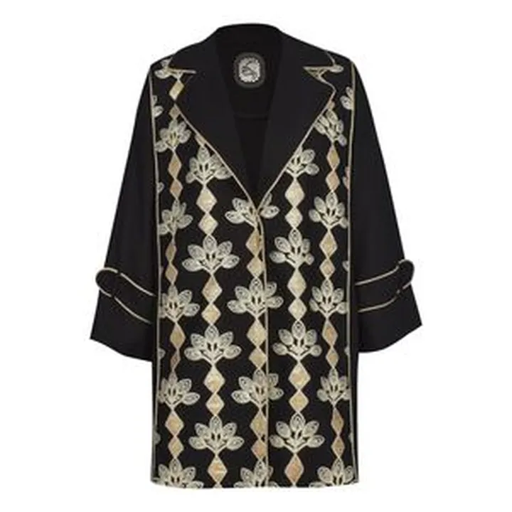 مانتو زنانه مدل M02 رنگ مشکی