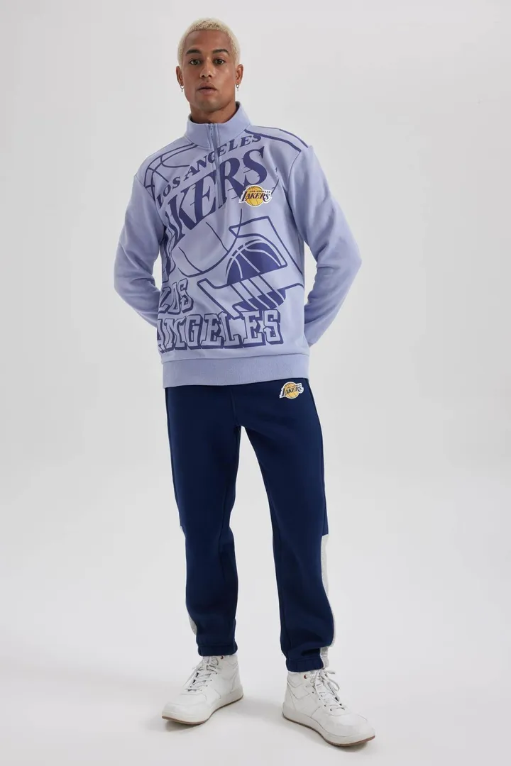 <span class="text-styled__StyledSpan-sc-d280c10c-1 dvOaRP">Defacto< span>DeFactoFit NBA Los Angeles Lakers Standard Fit Jogger