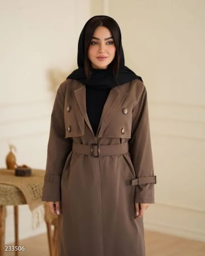 بارانی مدل نازدانه کد 2335