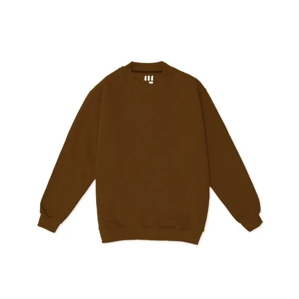 BROWN- BLANK SWEATER